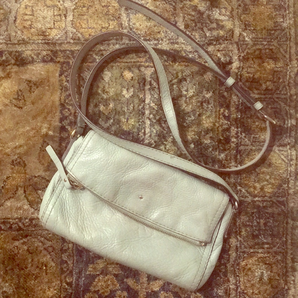 Kate Spade Crossbody In Mint Green Leather